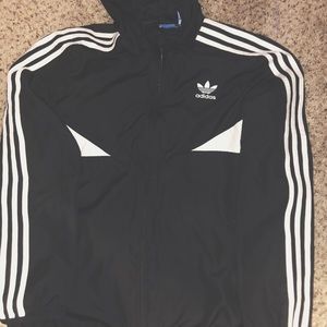 Adidas full-zip windbreaker
